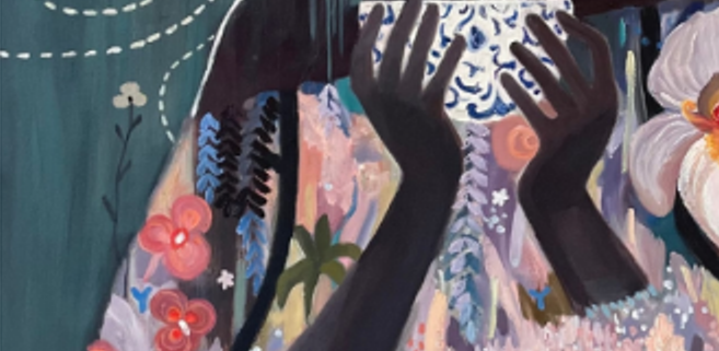 winter took a sip of spring.  leila rose fanner JAN